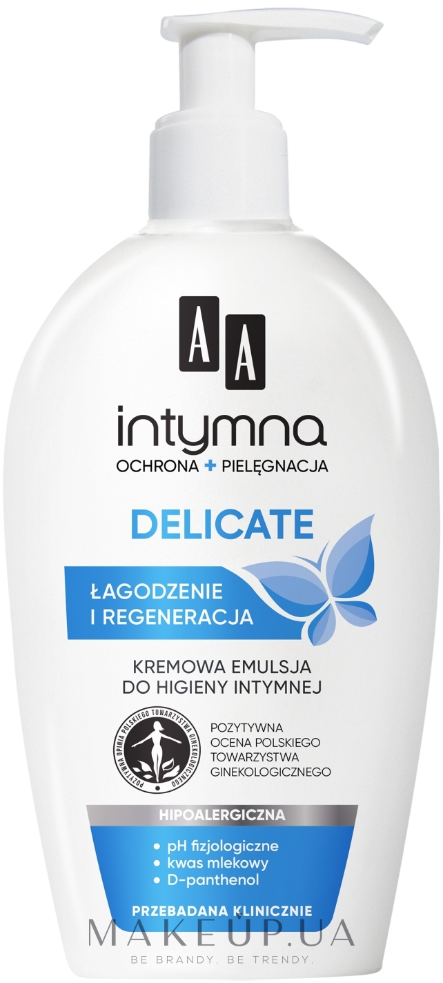 Эмульсия для интимной гигиены - AA Intimate Delicate Emulsion — фото 300ml