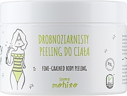 Скраб для тела мелкозернистый "Мохито" - HiSkin Crazy Body Fine Grained Body Scrub Mohito — фото N2