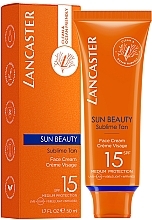 Сонцезахисний крем для обличчя - Lancaster Sun Beauty SPF15 — фото N2