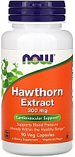 Пищевая добавка "Экстракт боярышника", 300 мг - Now Foods Hawthorn Extract Veg Capsules — фото N1