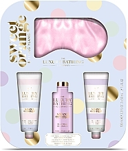 Набор - Grace Cole The Luxury Bathing Nourishing Delights Set (b/cr/50 ml + h/cr/50 ml + acc/1 pcs + sh/gel/100 ml)  — фото N1