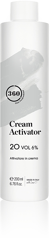 Крем-активатор 20 - 360 Cream Activator 20 Vol 6% — фото N1