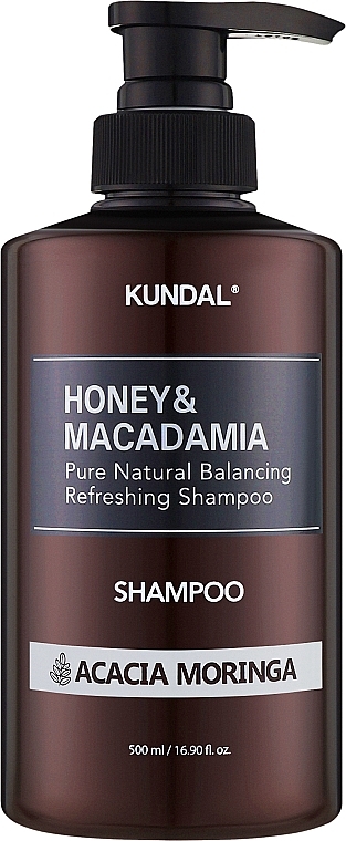 Шампунь "Acacia Moringa" - Kundal Honey & Macadamia Nature Shampoo — фото N1