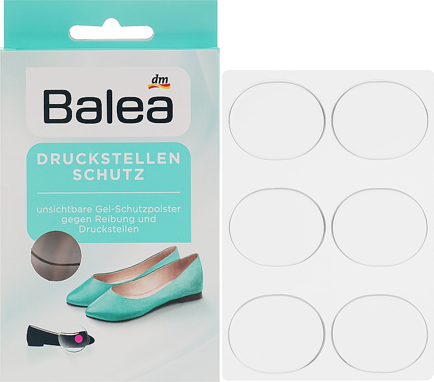 Гелевые подушечки для ног - Balea Druckstellen Schutz — фото N2