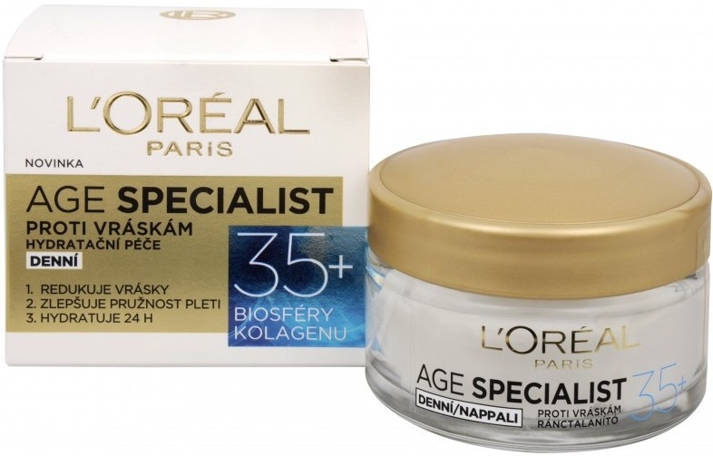 Дневной крем от морщин - L'Oreal Paris Age Specialist Day Cream 35+ — фото N1