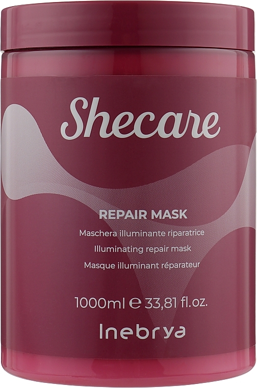 УЦЕНКА Восстанавливающий маска-конструктор для волос - Inebrya She Care Repair Mask * — фото N3