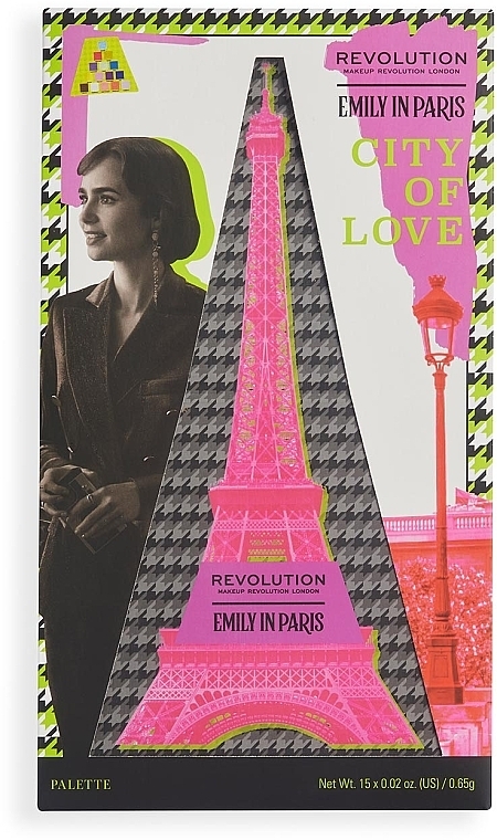 Палетка тіней для очей - Makeup Revolution Emily In Paris Shadow Palette — фото N1