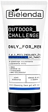 Очищающий пилинг-гель для лица 2 в 1 - Bielenda Only For Men Outdoor Challenge 2 in 1 Peeling Facial Cleansing Gel — фото N1