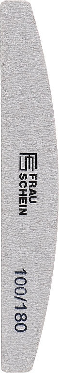 Пилочка для маникюра для натуральных и искусственных ногтей, 100/180 - Frau Schein — фото N1