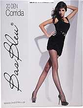 Духи, Парфюмерия, косметика Колготки в сеточку "Corrida" 20 DEN, black - Bas Bleu