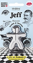 Духи, Парфюмерия, косметика Mr&Mrs Fragrance Jeff Sandal&Incense - Ароматизатор для авто