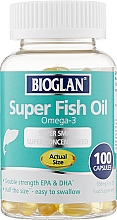 Capsules "Omega-3 + Fish Oil" - Bioglan Omega-3 Super Fish Oil — фото N1