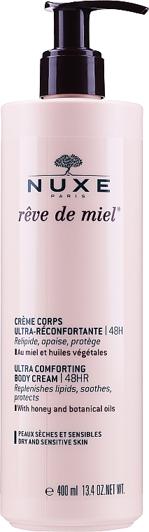 Крем для тіла - Nuxe Reve de Miel Ultra Comforting Body Cream (з помпою) — фото N1