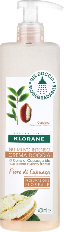 Крем для душа - Klorane Cupuacu Flower Nourishing Shower Cream — фото N2