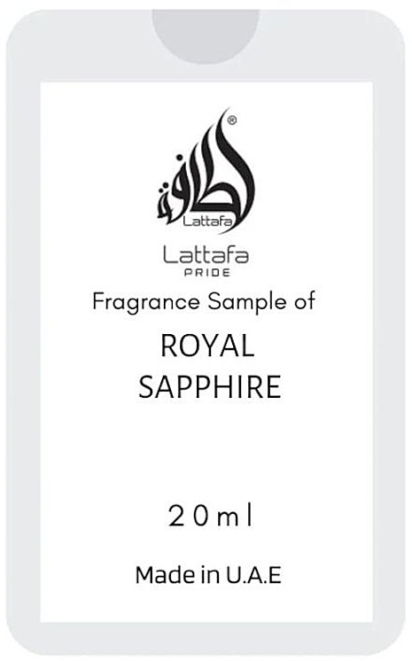 Lattafa Perfumes Royal Sapphire - Парфюмированная вода  — фото N1