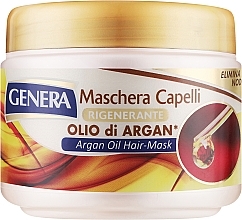 Відновлювальна маска для волосся з аргановою олією - Genera Maschera Capelli — фото N1