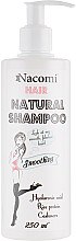 Парфумерія, косметика Зволожувальний і згладжувальний шампунь для волосся - Nacomi Hair Natural Smoothing Shampoo