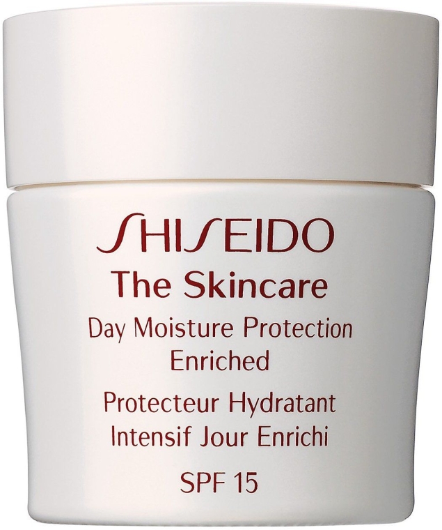 Дневной увлажняющий крем для лица - Shiseido The Skincare Day Moisture Protection Enriched SPF 15