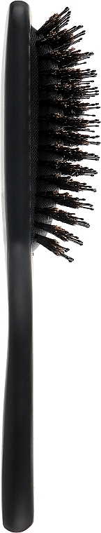 Расческа для волос с натурального дуба с натуральной щетиной кабана, черная - Krago Eco Wooden Brush — фото N2