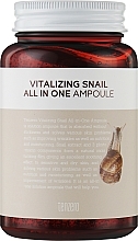 Парфумерія, косметика Ампульна сироватка з екстрактом слизу равлика - Tenzero Vitalizing Snail Ampoule