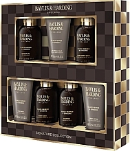 Набір, 7 продуктів - Baylis & Harding Black Pepper & Ginseng His Essential Luxuries Gift Set — фото N1