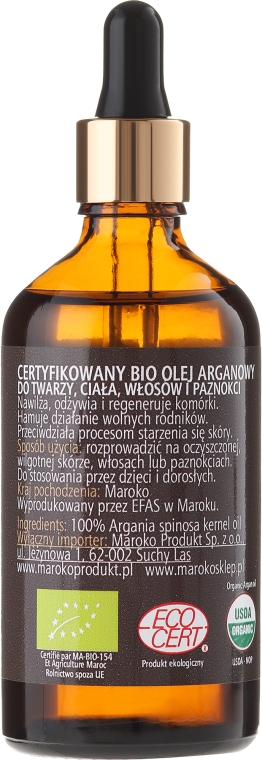 Арганова олія для обличчя, тіла і волосся - Efas Argan Oil — фото N4