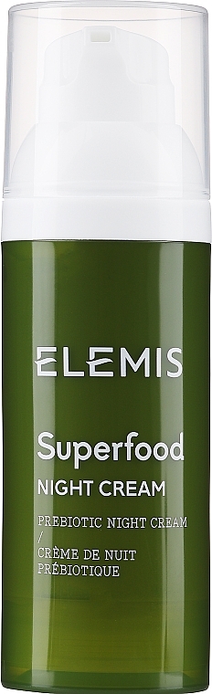 Нічний крем для обличчя - Elemis Superfood Night Cream — фото N1