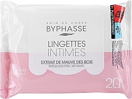 Серветки для інтимної гігієни - Byphasse Intimate Wipes — фото N1