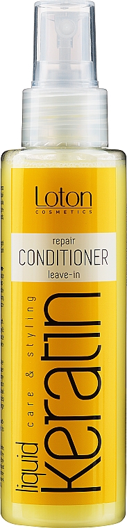 Двухфазный кондиционер с жидким кератином - Loton Two-Phase Conditioner Keratin Reconstructing Hair — фото N1