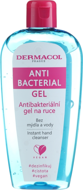 Антибактеріальний гель для рук - Dermacol Anti Bacterial Hand Gel — фото N1