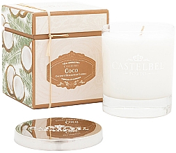 Духи, Парфюмерия, косметика Ароматическая свеча "Кокос" - Castelbel Coconut Fragranced Candle