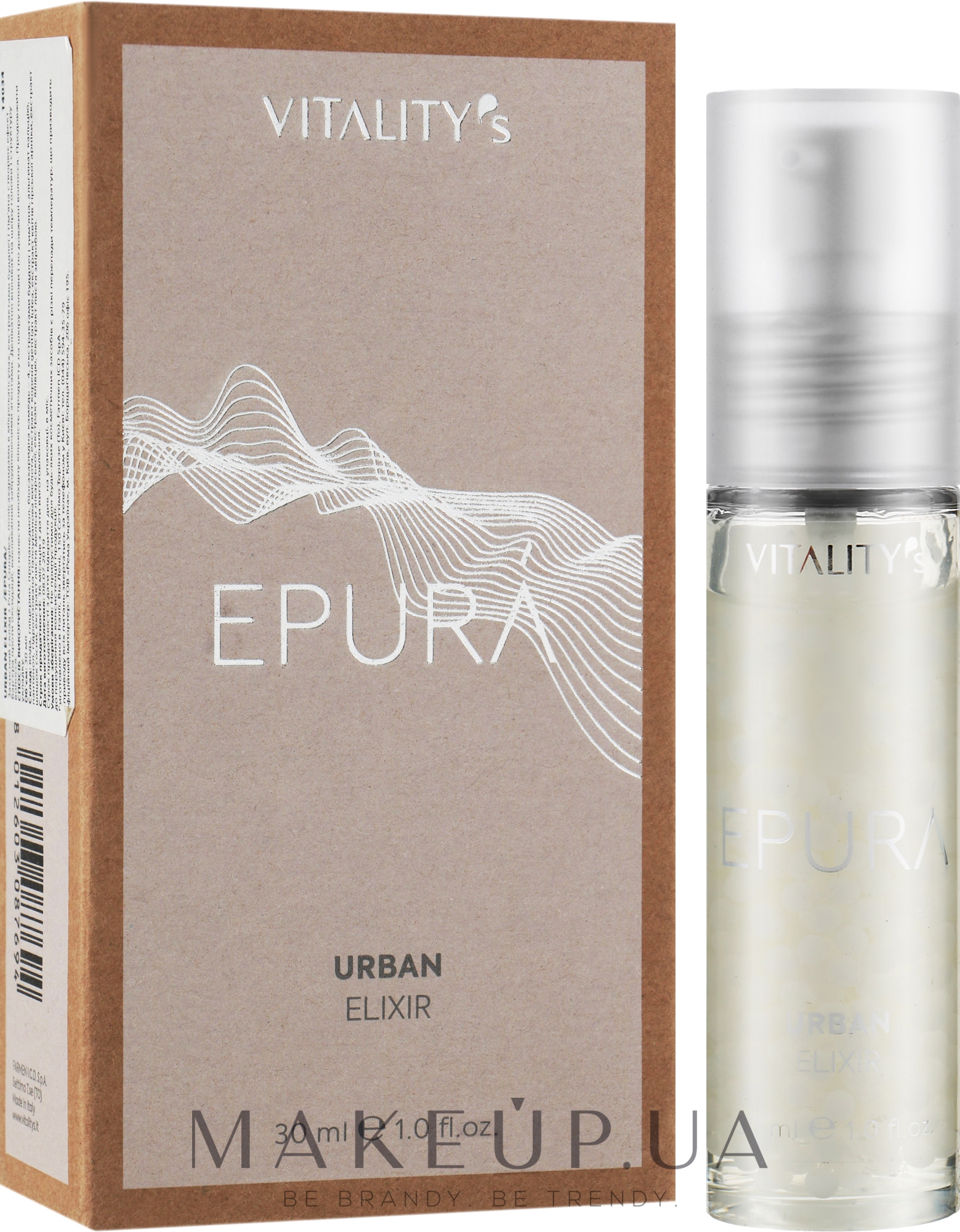 Эликсир против загрязнения - Vitality's Epura Urban Elixir — фото 30ml