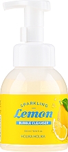 Пенка-мусс для умывания - Holika Holika Sparkling Lemon Bubble Cleanser — фото N1