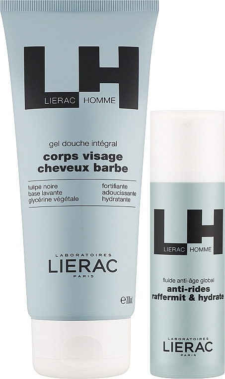 Набор - Lierac Homme (fluid/50ml + gel/200ml) — фото N2