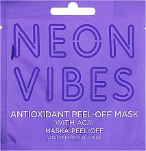 Антиоксидантная отшелушивающая маска для лица - Marion Neon Vibes Antioxidant Peel-off Mask — фото N1