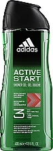 Гель для душа - Adidas Active Start Hair & Body Shower — фото N1