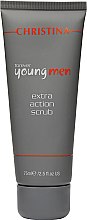 Парфумерія, косметика Скраб для чоловіків - Christina Forever Young Men Extra Action Scrub