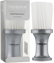 Парфумерія, косметика Зміталка сіра, з білою щетиною, P-002-2PT1 - Termix Professional Silver Neck Brush White Fibers