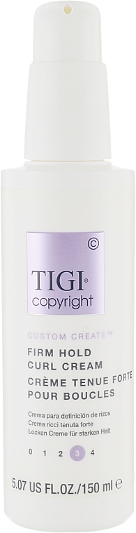 Крем для кудрей сильной фиксации - Tigi Copyright Firm Hold Curl Cream — фото N1