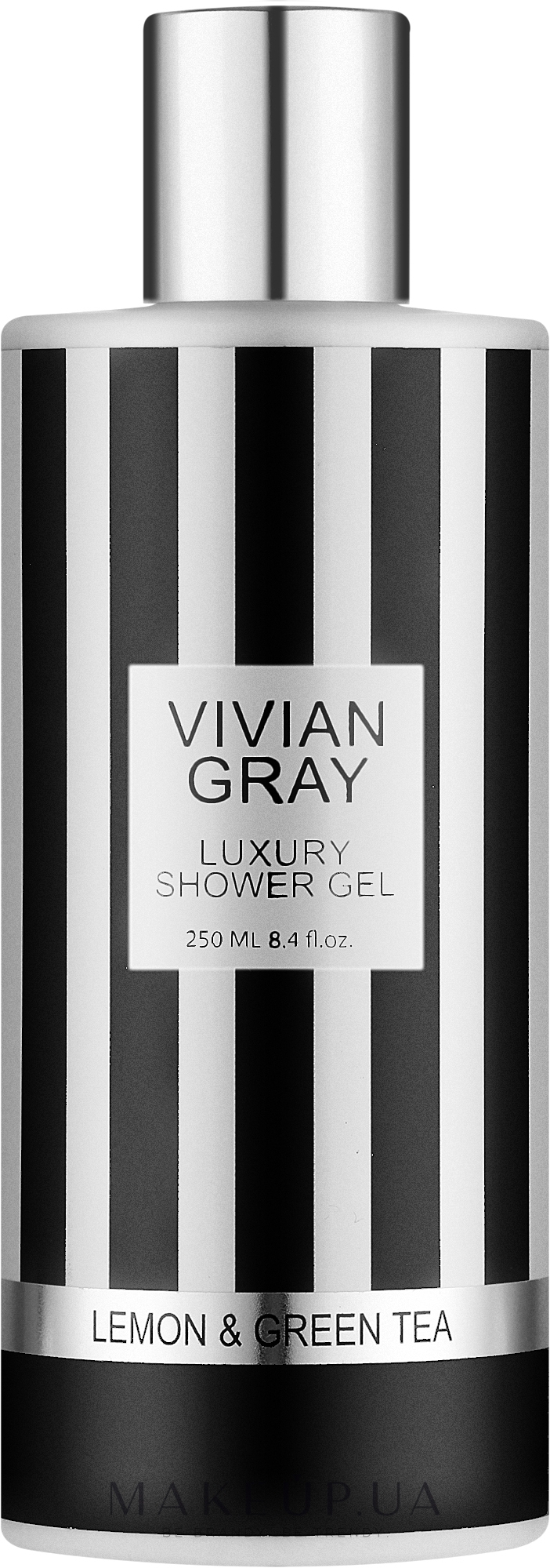 Гель для душа - Vivian Gray Stripes Lemon & Green Tea Luxury Shower Gel — фото 250ml