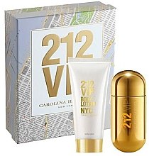 Парфумерія, косметика Carolina Herrera 212 VIP - Набір (edp/50ml + b/l/100ml)