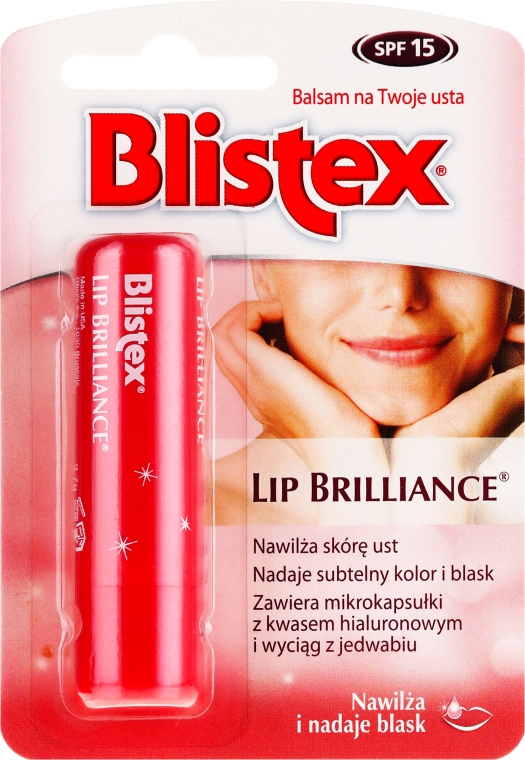 Бальзам для губ із ефектом сяйва - Blistex Lip Brilliance Lip Balm