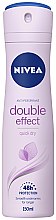 Духи, Парфюмерия, косметика Дезодорант-спрей - NIVEA Women Deodorant Anti-Perspirant «Double Effect»