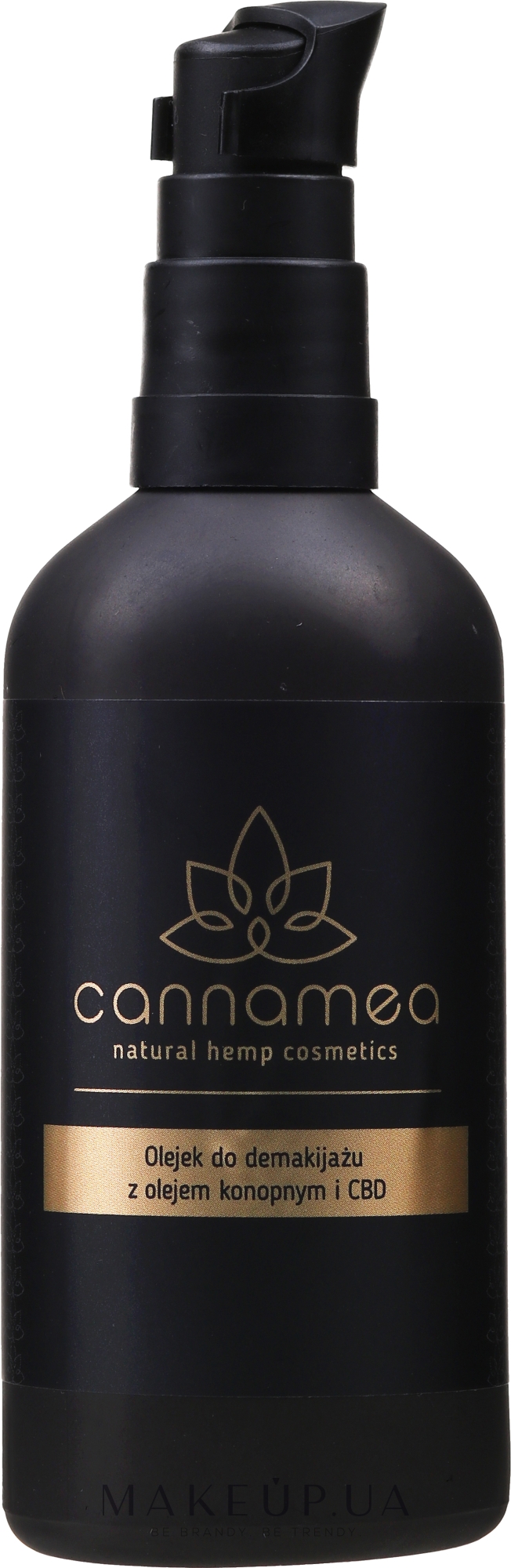 Масло для снятия макияжа с конопляным маслом и 200 мг CBD - Cannamea — фото 100ml