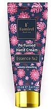 Парфумерія, косметика Парфумований крем для рук "Essence №2" - Famirel Perfumed Hand Cream