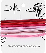Парфумерія, косметика Набір різнобарвних гумок для волосся UH717707, 7 шт - Dulka