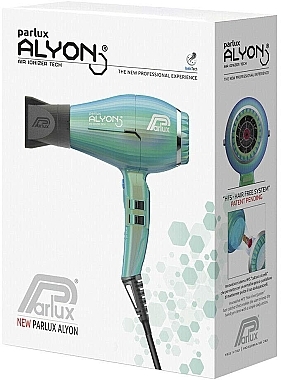 Фен для волос, нефрит - Parlux Alyon 2250 W — фото N4