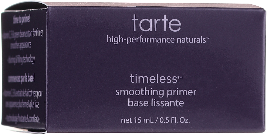 Праймер для обличчя - Tarte Cosmetics Timeless Smoothing Primer — фото N1