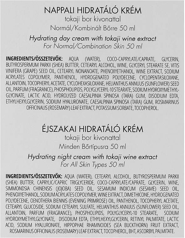 Набір кремів для обличчя - Helia-D Botanic Concept Hydrating Cream (cr/50ml + cr/50ml) — фото N3