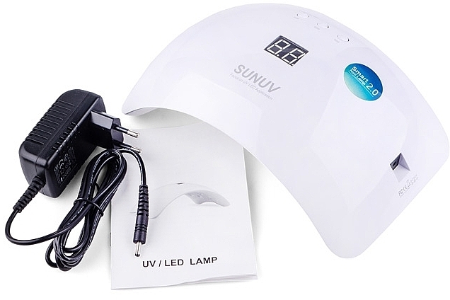 Лампа 48W UV/LED, біла - Sunuv Sun 8 — фото N4